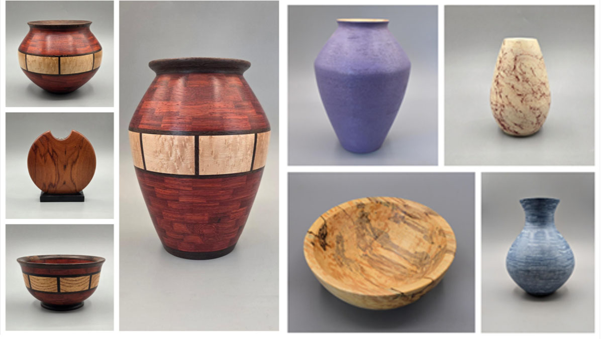 Woodturning Demo by Dave Clausen at Blue Moon Gallery